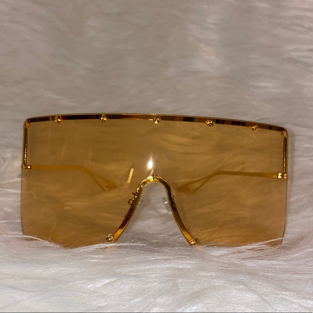 COPY - Shield Star Studded Sunglasses